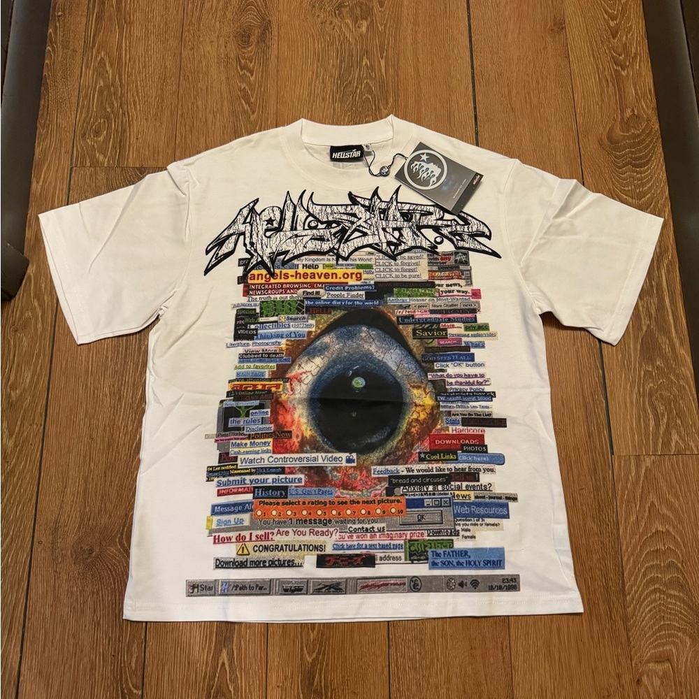Hellstar Links T-Shirt ‘White’ 

Size: S